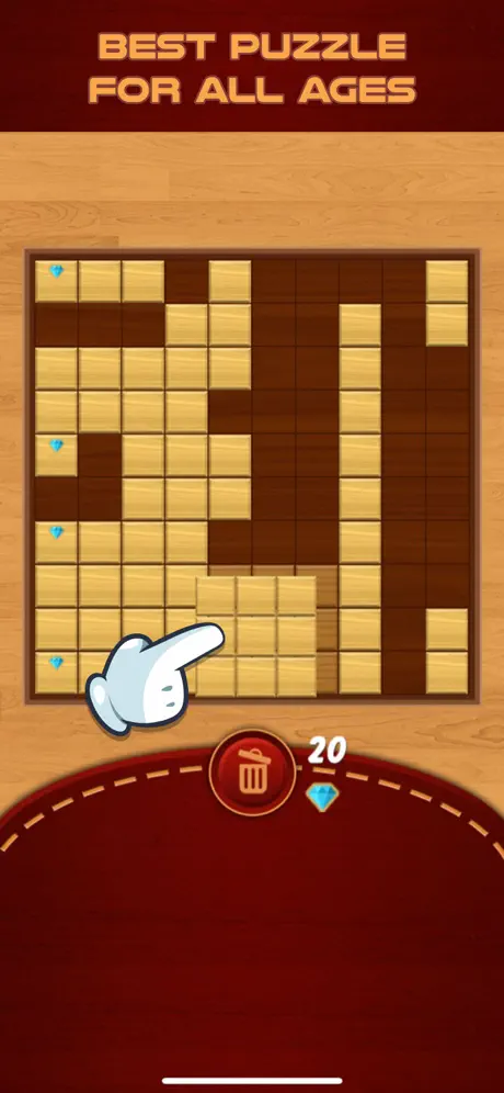 Block Puzzle : Classic Wood Screenshot