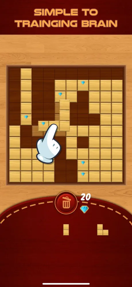 Block Puzzle : Classic Wood Screenshot