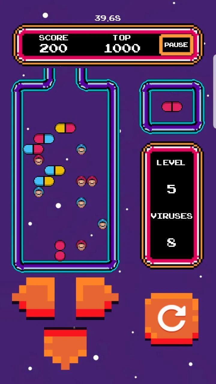 Pill Puzzle : Falling Capsules Screenshot